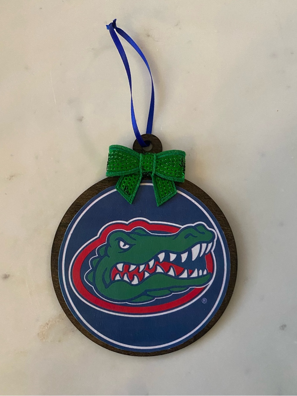 Florida Gators Wooden Ornament